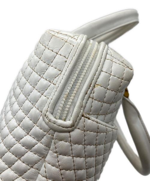 BALLY（バリー）BALLY (バリー) キルティングバッグ ホワイトの古着・服飾アイテム