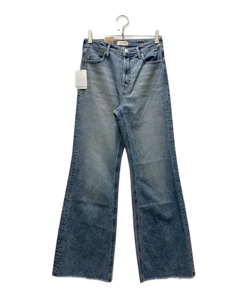 YANUK（ヤヌーク）YANUK (ヤヌーク) CLAIRE Flare ウォッシュ加工 ストレッチ フレア デニムパンツ インディゴ サイズ:24の古着・服飾アイテム