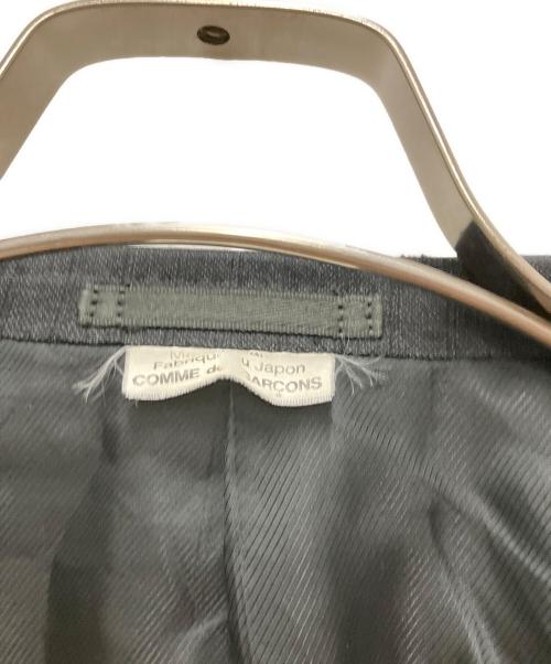 COMME des GARCONS HOMME DEUX（コムデギャルソン オム ドゥ）COMME des GARCONS HOMME DEUX (コムデギャルソン オム ドゥ) 2Bウールジャケット ブラック サイズ:Mの古着・服飾アイテム
