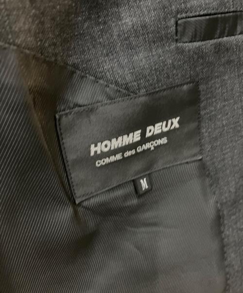 COMME des GARCONS HOMME DEUX（コムデギャルソン オム ドゥ）COMME des GARCONS HOMME DEUX (コムデギャルソン オム ドゥ) 2Bウールジャケット ブラック サイズ:Mの古着・服飾アイテム
