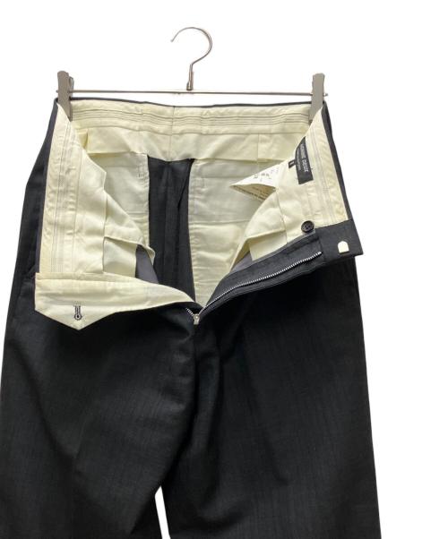 COMME des GARCONS HOMME DEUX（コムデギャルソン オム ドゥ）COMME des GARCONS HOMME DEUX (コムデギャルソン オム ドゥ) ウールスラックス ブラック サイズ:Mの古着・服飾アイテム