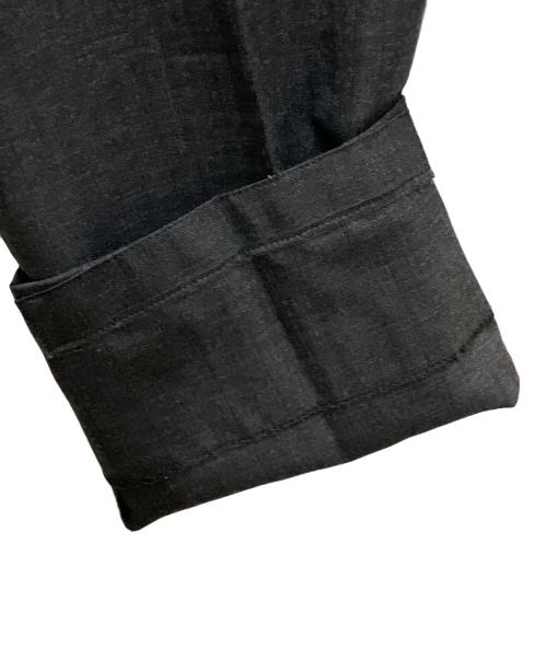 COMME des GARCONS HOMME DEUX（コムデギャルソン オム ドゥ）COMME des GARCONS HOMME DEUX (コムデギャルソン オム ドゥ) ウールスラックス ブラック サイズ:Mの古着・服飾アイテム