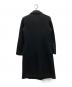 tricot COMME des GARCONS (トリココムデギャルソン) 丸襟ウールステンカラーコート ブラック サイズ:S：25000円