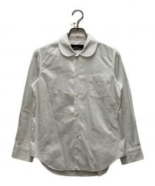 tricot COMME des GARCONS（トリココムデギャルソン）の古着「丸襟シャツ」｜ホワイト
