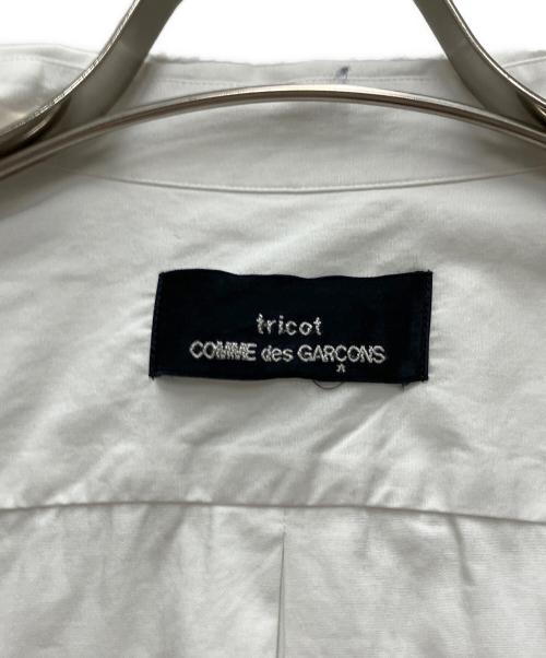 tricot COMME des GARCONS（トリココムデギャルソン）tricot COMME des GARCONS (トリココムデギャルソン) 丸襟シャツ ホワイト サイズ:FREEの古着・服飾アイテム
