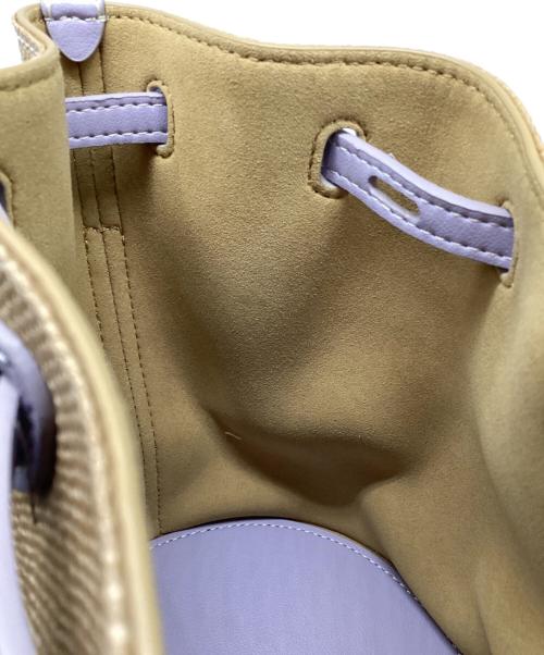 VASIC（ヴァジック）VASIC (ヴァジック) バケツ型ショルダーバッグ ベージュの古着・服飾アイテム