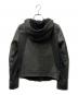 HELMUT LANG (ヘルムートラング) レザー切り替えジャケット ブラック サイズ:P：23000円