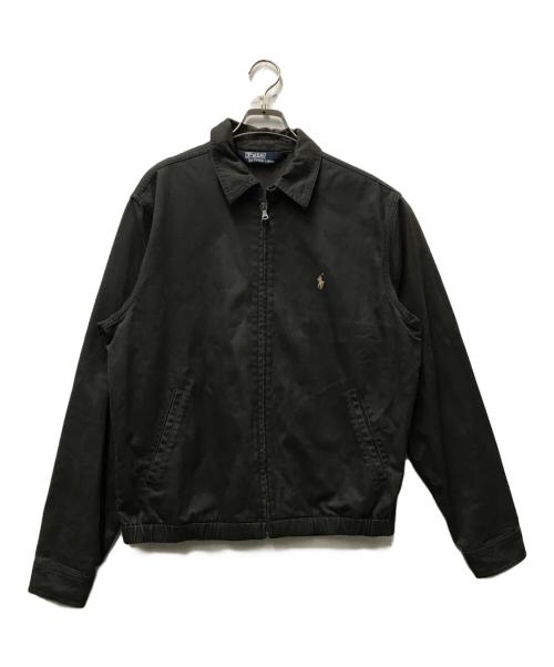 POLO RALPH LAUREN（ポロ・ラルフローレン）POLO RALPH LAUREN (ポロ・ラルフローレン) スイングトップ ブラック サイズ:Mの古着・服飾アイテム