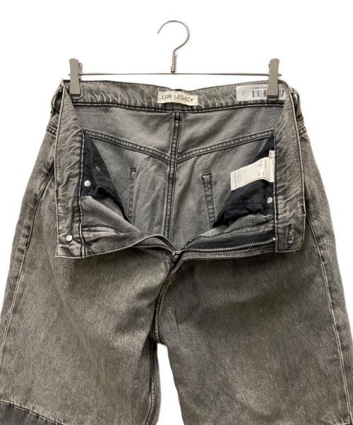 OUR LEGACY（アワーレガシー）OUR LEGACY (アワーレガシー) EXTENDED THIRD CUT BLACK AND GREY デニムパンツ インディゴ サイズ:33の古着・服飾アイテム