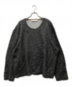 OUR LEGACYアワーレガシー）の古着「DOUBLE LOCK NECK KNIT」｜グレー