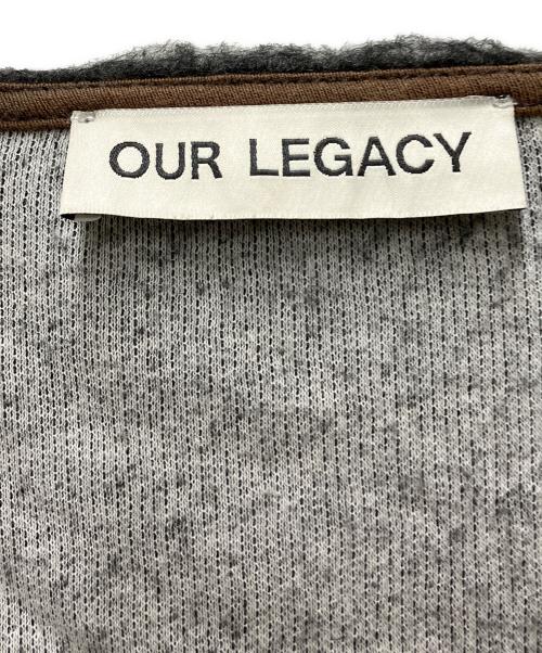 OUR LEGACY（アワーレガシー）OUR LEGACY (アワーレガシー) DOUBLE LOCK NECK KNIT グレー サイズ:48の古着・服飾アイテム