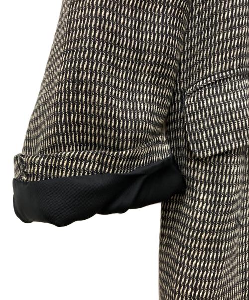 COMME des GARCONS HOMME（コムデギャルソン オム）COMME des GARCONS HOMME (コムデギャルソン オム) 80s チェック柄 リネン2Bジャケット グレー サイズ:Mの古着・服飾アイテム