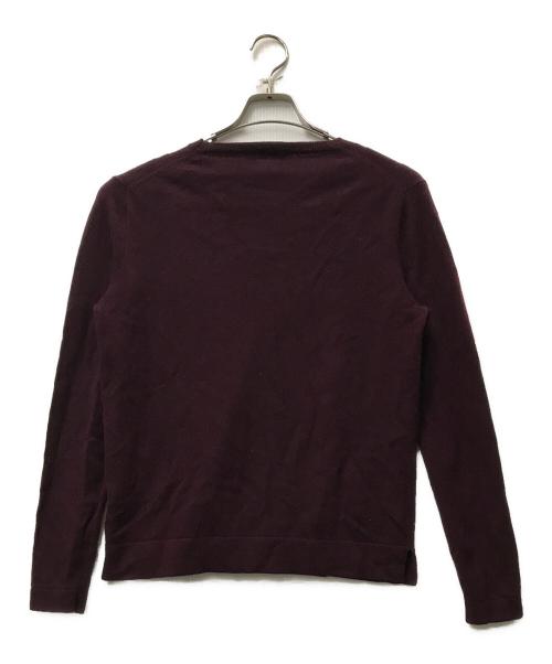 POLO RALPH LAUREN（ポロ・ラルフローレン）POLO RALPH LAUREN (ポロ・ラルフローレン) カシミヤニット パープル サイズ:Mの古着・服飾アイテム