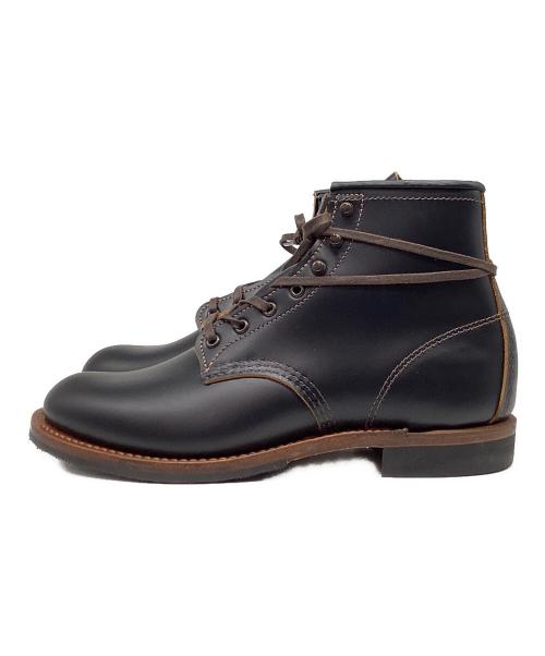 RED WING（レッドウィング）RED WING (レッドウィング) ベックマンフラットボックス ブラック サイズ:7Ⅾの古着・服飾アイテム