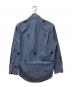LOUIS VUITTON (ルイ ヴィトン) ワッペンデザインシャンブレーシャツ ブルー サイズ:L：32000円