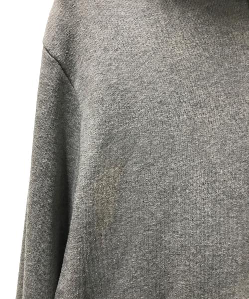 Thom Browne（トムブラウン）Thom Browne (トムブラウン) トリコロールラインプルオーバーフーディ グレー サイズ:2の古着・服飾アイテム