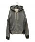 Maison Margiela（メゾンマルジェラ）の古着「バイカラージップフーディ」｜グレー