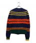 POLO RALPH LAUREN (ポロ・ラルフローレン) ボーダーケーブルニットカーディガン マルチカラー サイズ:S：15000円