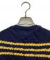 中古・古着 POLO RALPH LAUREN (ポロ・ラルフローレン) ボーダーケーブルニットカーディガン マルチカラー サイズ:S：15000円
