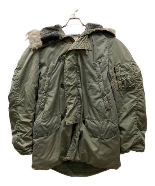 US AIR FORCE（ユーエスエアフォース）US AIR FORCE (ユーエスエアフォース) 70`s N-3Bコート グリーン サイズ:Mの古着・服飾アイテム