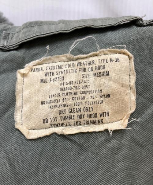 US AIR FORCE（ユーエスエアフォース）US AIR FORCE (ユーエスエアフォース) 70`s N-3Bコート グリーン サイズ:Mの古着・服飾アイテム