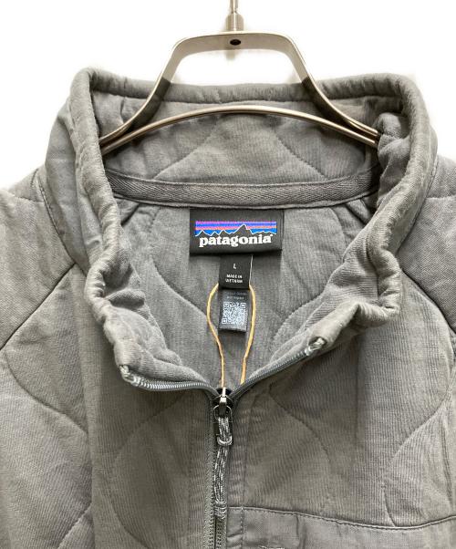 Patagonia（パタゴニア）Patagonia (パタゴニア) デイリー・キルテッド・ジャケット グレー サイズ:Lの古着・服飾アイテム