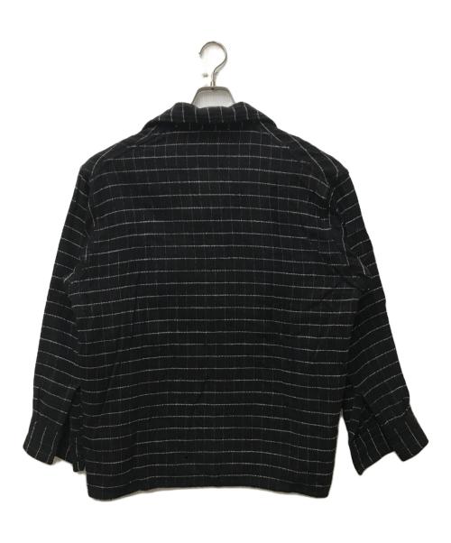 KAPTAIN SUNSHINE（キャプテンサンシャイン）KAPTAIN SUNSHINE (キャプテンサンシャイン) Open Collar Shirt ブラック サイズ:38の古着・服飾アイテム