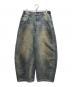 NINETY GIRL（ナインティ ガール）の古着「90 Logo Baggy Denim Pants」｜インディゴ
