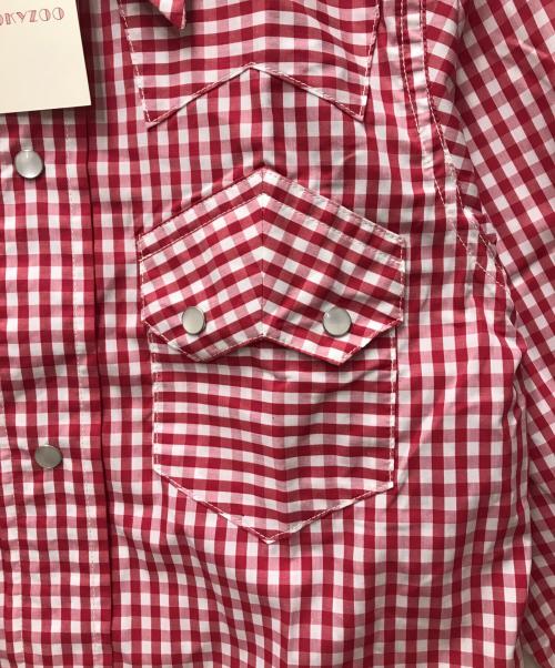 KOOKYZOO（クーキーズー）KOOKYZOO (クーキーズー) JUVENILE WESTERN SHIRT TYPE3 レッド サイズ:42の古着・服飾アイテム