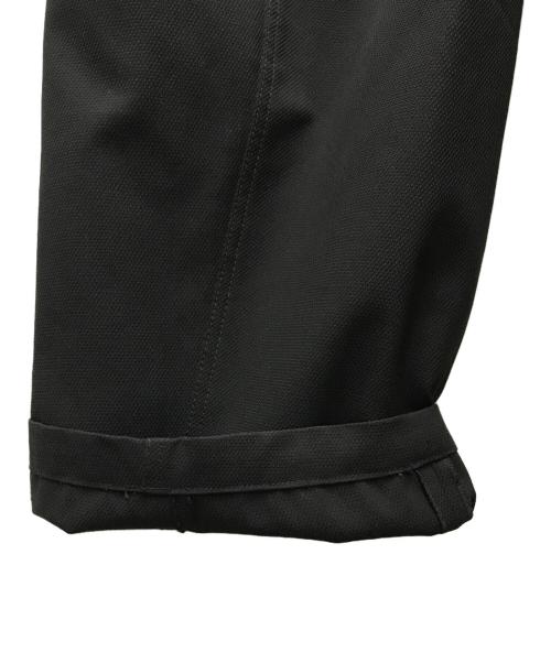 BOTTEGA VENETA（ボッテガベネタ）BOTTEGA VENETA (ボッテガベネタ) ウールタックワイドトラウザー ブラック サイズ:46の古着・服飾アイテム