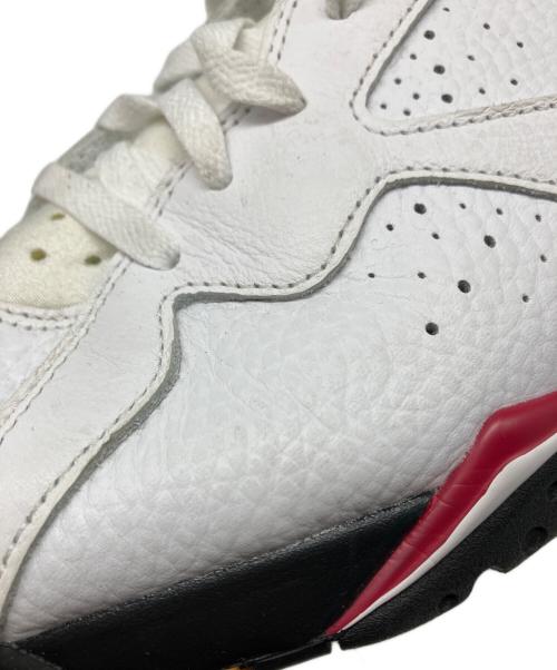 NIKE（ナイキ）NIKE (ナイキ) AIR JORDAN 7 RETRO CARDINAL ホワイト サイズ:US 10 1/2の古着・服飾アイテム