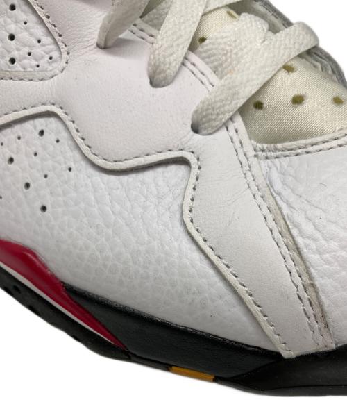 NIKE（ナイキ）NIKE (ナイキ) AIR JORDAN 7 RETRO CARDINAL ホワイト サイズ:US 10 1/2の古着・服飾アイテム