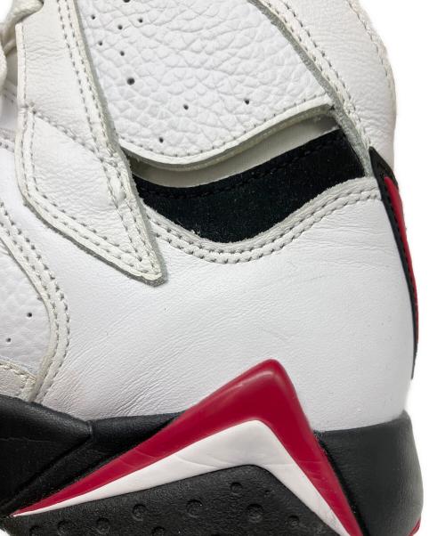 NIKE（ナイキ）NIKE (ナイキ) AIR JORDAN 7 RETRO CARDINAL ホワイト サイズ:US 10 1/2の古着・服飾アイテム