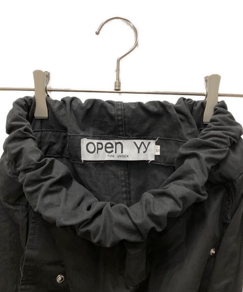 OPEN YY（オープンワイワイ）OPEN YY (オープンワイワイ) ロールウエストパンツ ブラック サイズ:Sの古着・服飾アイテム