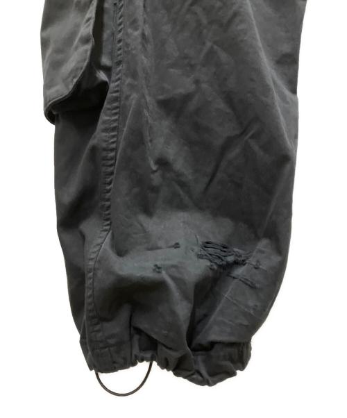 OPEN YY（オープンワイワイ）OPEN YY (オープンワイワイ) ロールウエストパンツ ブラック サイズ:Sの古着・服飾アイテム