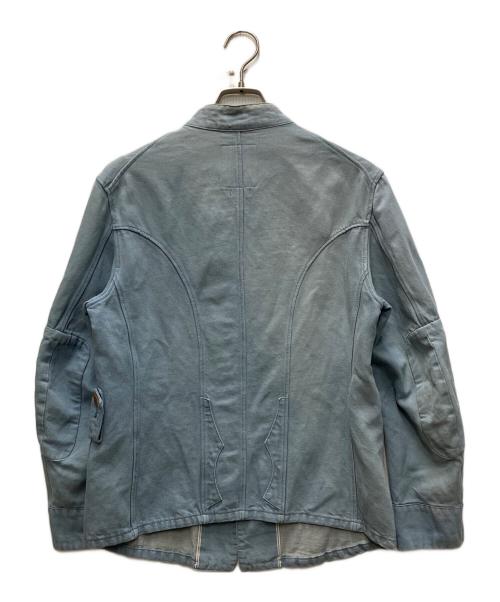 VISVIM（ビズビム）VISVIM (ビズビム) LUGLI JKT DAMEGED ブルー サイズ:2の古着・服飾アイテム