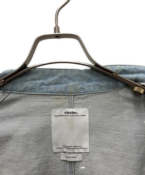 VISVIM（ビズビム）VISVIM (ビズビム) LUGLI JKT DAMEGED ブルー サイズ:2の古着・服飾アイテム