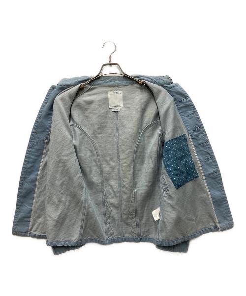 VISVIM（ビズビム）VISVIM (ビズビム) LUGLI JKT DAMEGED ブルー サイズ:2の古着・服飾アイテム