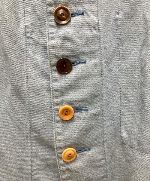 VISVIM（ビズビム）VISVIM (ビズビム) LUGLI JKT DAMEGED ブルー サイズ:2の古着・服飾アイテム