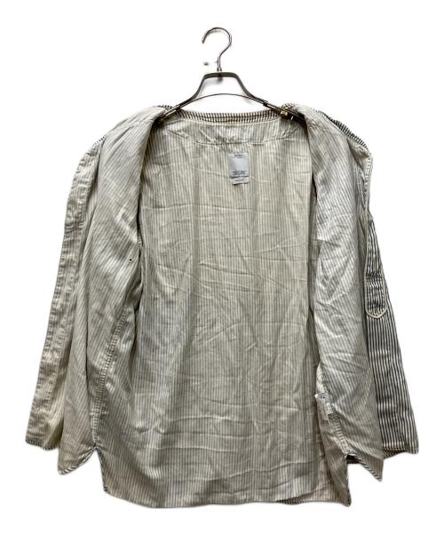 VISVIM（ビズビム）VISVIM (ビズビム) DUGOUT SHIRT ブルー サイズ:4の古着・服飾アイテム