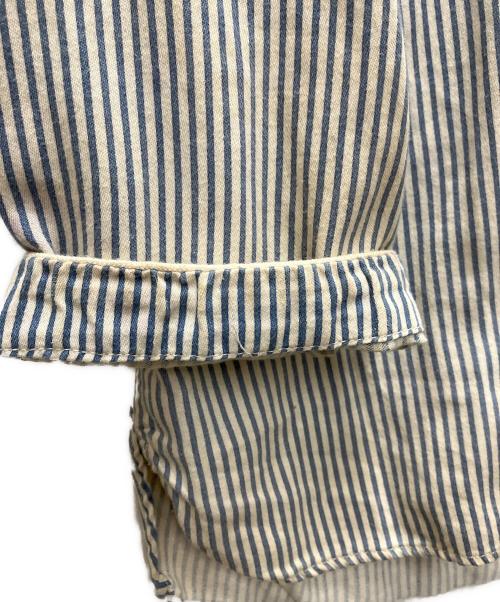 VISVIM（ビズビム）VISVIM (ビズビム) DUGOUT SHIRT ブルー サイズ:4の古着・服飾アイテム