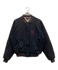 POLO RALPH LAUREN（ポロ・ラルフローレン）の古着「90`Sウールスタジャン」｜ネイビー