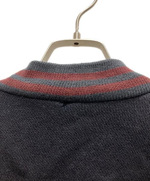POLO RALPH LAUREN（ポロ・ラルフローレン）POLO RALPH LAUREN (ポロ・ラルフローレン) 90`Sウールスタジャン ネイビー サイズ:Mの古着・服飾アイテム