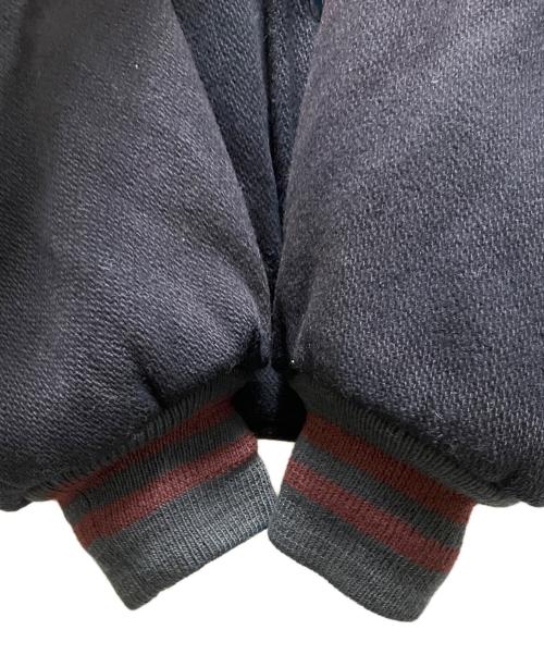 POLO RALPH LAUREN（ポロ・ラルフローレン）POLO RALPH LAUREN (ポロ・ラルフローレン) 90`Sウールスタジャン ネイビー サイズ:Mの古着・服飾アイテム