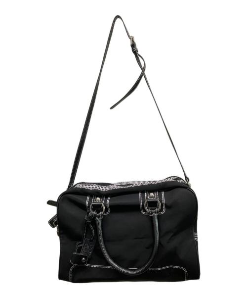 DOLCE & GABBANA（ドルチェ＆ガッバーナ）DOLCE & GABBANA (ドルチェ＆ガッバーナ) トロンプルイユ2WAYバック ブラックの古着・服飾アイテム