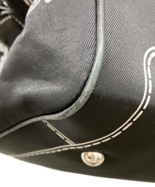 DOLCE & GABBANA（ドルチェ＆ガッバーナ）DOLCE & GABBANA (ドルチェ＆ガッバーナ) トロンプルイユ2WAYバック ブラックの古着・服飾アイテム