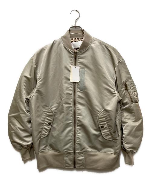 Whim Gazette（ウィムガゼット）Whim Gazette (ウィムガゼット) ナイロンMA-1 カーキ サイズ:FREEの古着・服飾アイテム