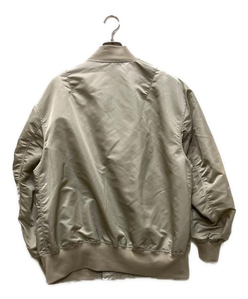 Whim Gazette（ウィムガゼット）Whim Gazette (ウィムガゼット) ナイロンMA-1 カーキ サイズ:FREEの古着・服飾アイテム