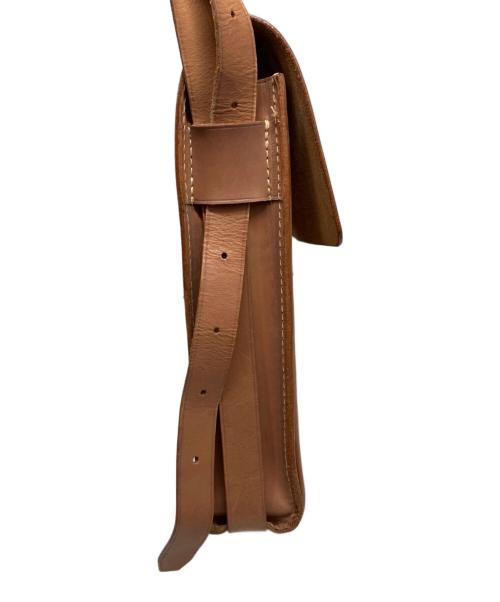 PORTER（ポーター）PORTER (ポーター) レザーショルダーバッグ ブラウンの古着・服飾アイテム