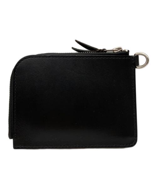 METAL JACKET（メタルジャケット）METAL JACKET (メタルジャケット) SPIDERWEB MID ZIP WALLET ブラックの古着・服飾アイテム